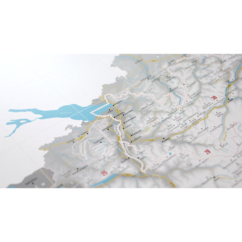 Marmota Maps Harta regionala Desenează Alpii (100x70cm)