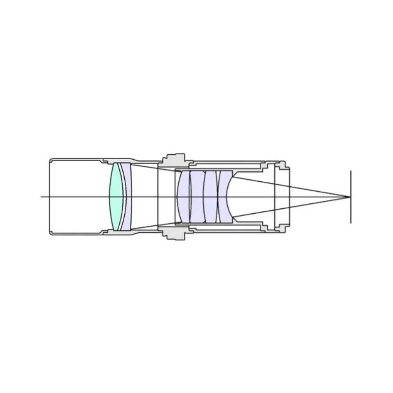 BORG Refractor apochromat AP 55/200 55FL OTA Set