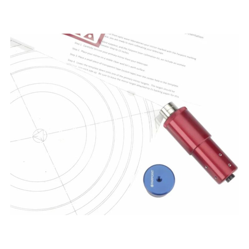 Farpoint Colimatoare laser 650nm + Cheshire 1.25"