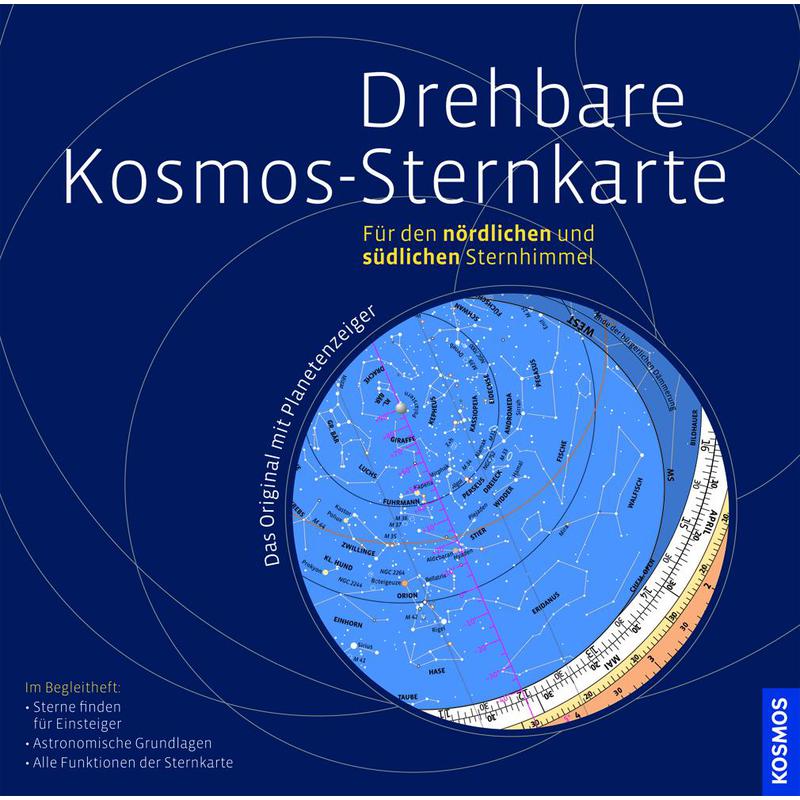 Kosmos Verlag Harta cerului Planisferă Kosmos