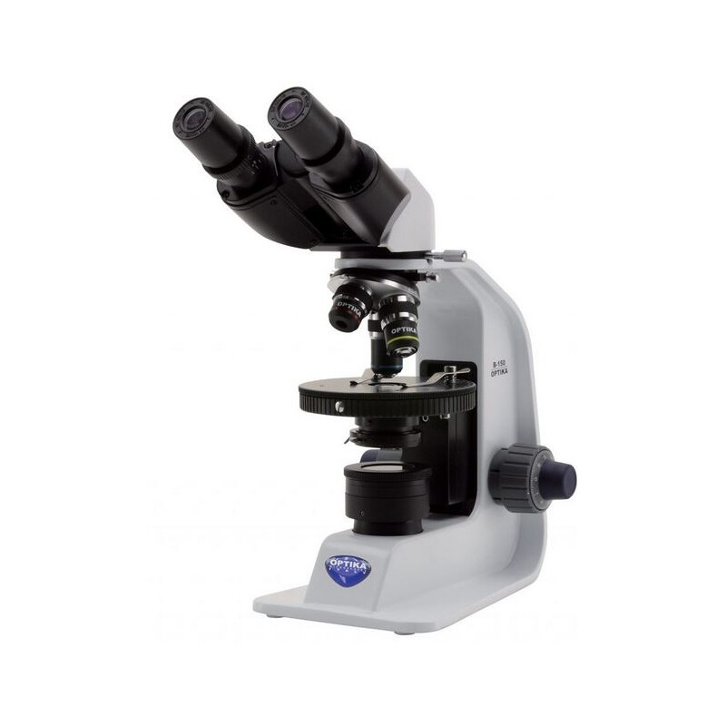 Optika Microscop B-150P-BRPL, bino, pol, plan, akku, 400x