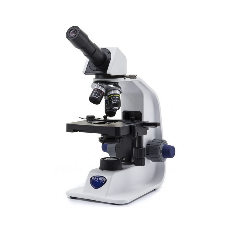 Optika Microscop B-153R-PL, plat, mono, baterie reîncărcabilă, 40x-600x