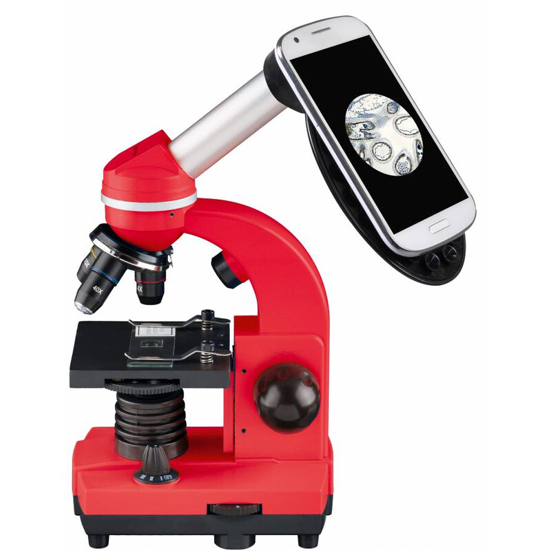 Bresser Junior Microscop Biolux SEL roșu