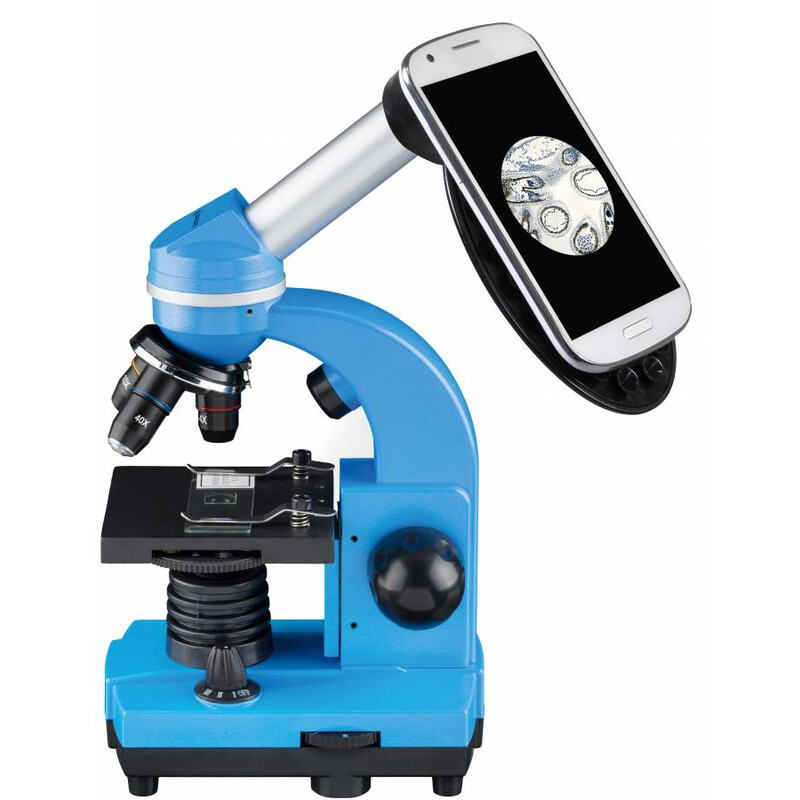 Bresser Junior Microscop Biolux SEL albastru