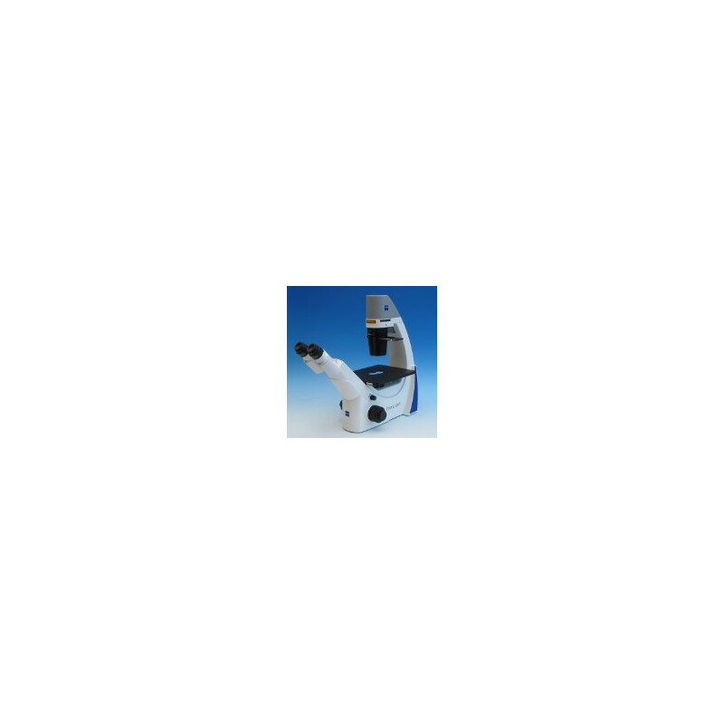 ZEISS Microscop inversat Primovert bino Ph1, 40x, 100x, Cond 0.3