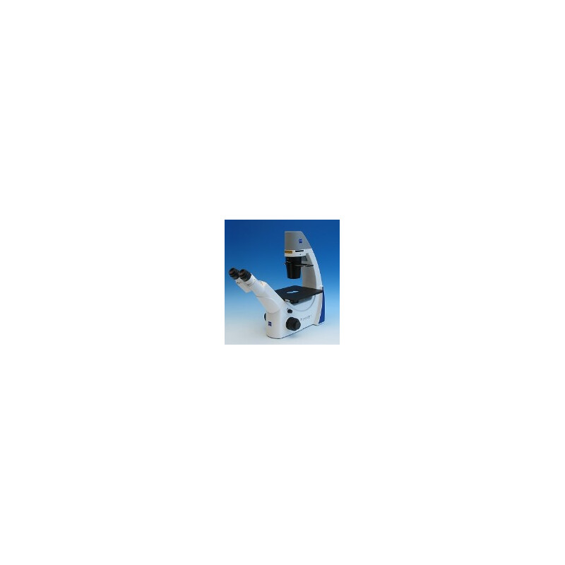 ZEISS Microscop inversat Primovert bino Ph 0, Ph1, 40x, 100x, 200x, Cond 0.3
