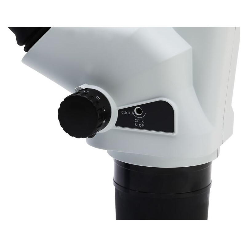 Optika microscopul stereoscopic zoom SZO-3, bino, 6,7-45x, stativ coloană, lumină incidentă și transmisă