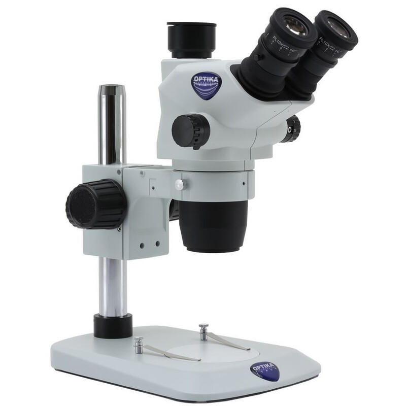 Optika microscopul stereoscopic zoom SZO-2, trino, 6,7-45x, Stativ coloană, fără Iluminare