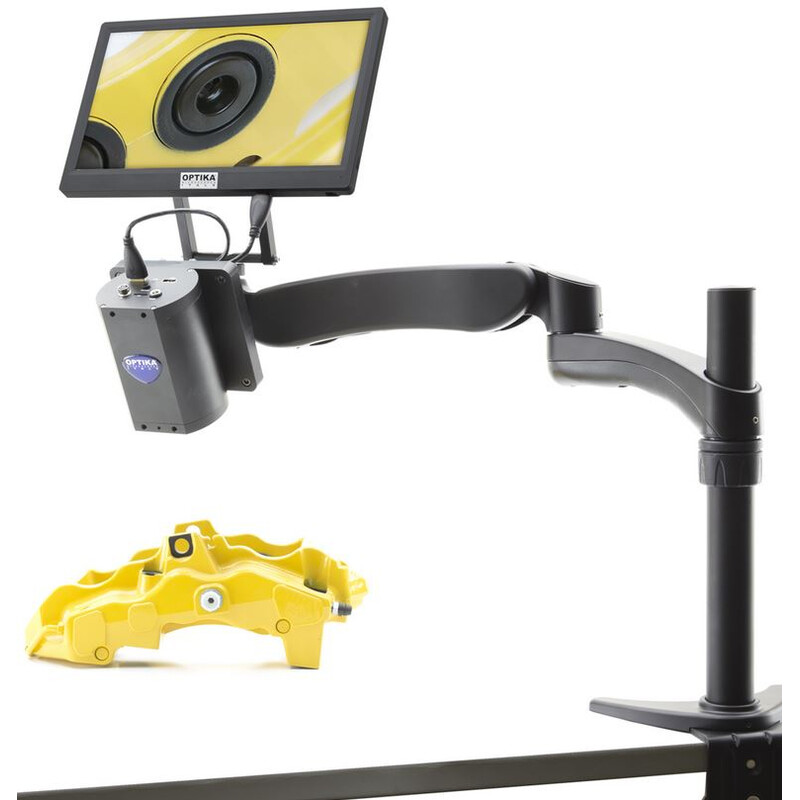 Optika Microscop IS-03, zoom opt. 1x-14x, cameră de 2MP, ecran de 11,5 inchi
