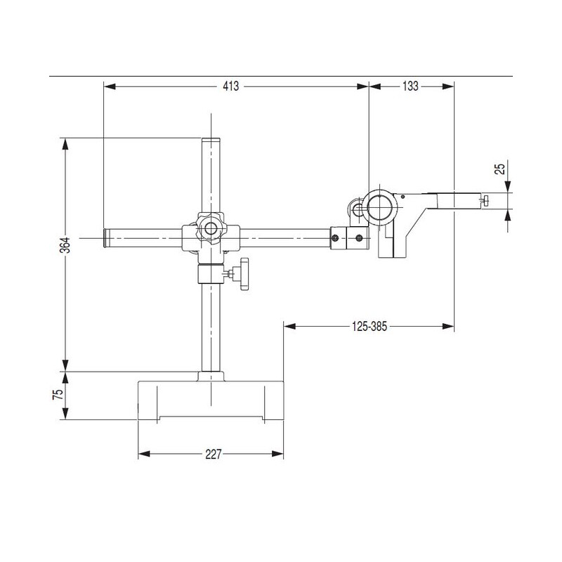 Nikon Stativ suspendat simplu G-US2 , cu 1 braț, bază sau Montura cap
