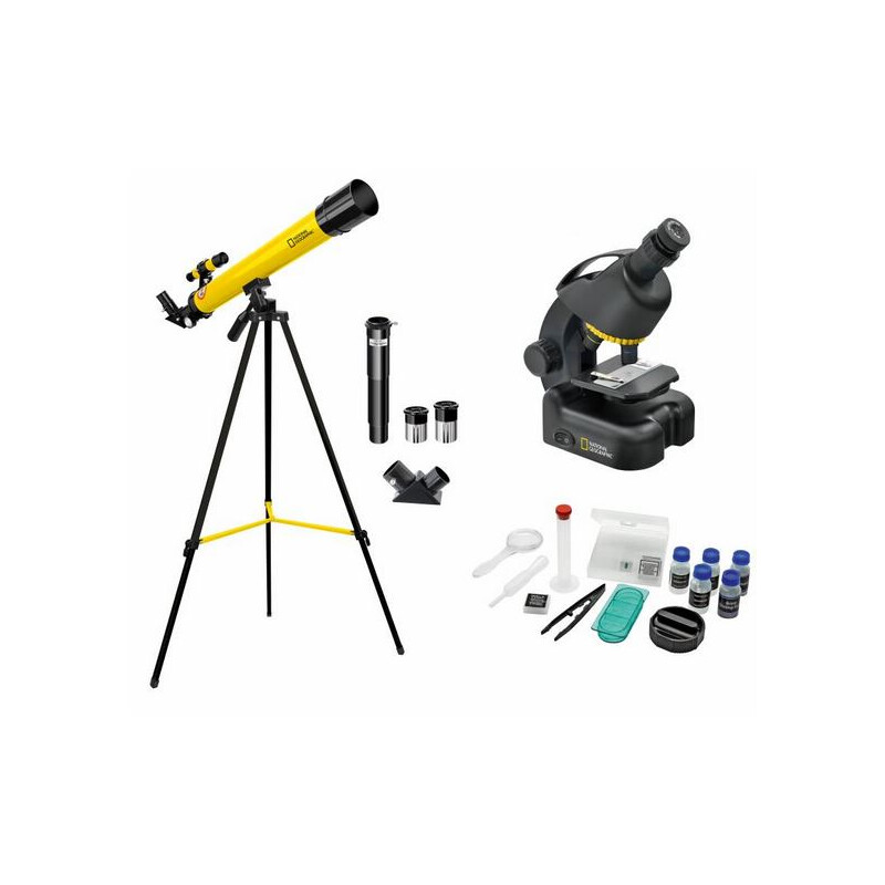 National Geographic Set telescop și Microscop pentru Avansați