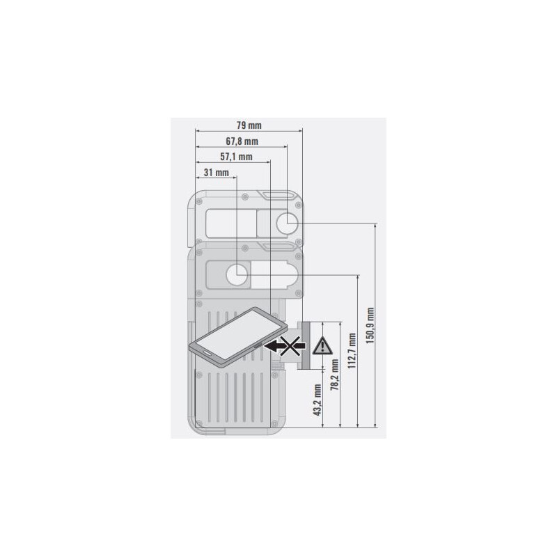 Swarovski Set de adaptoare VPA cu Inel adaptor AR-S pentru ATS/STS, ATM/STM, STR