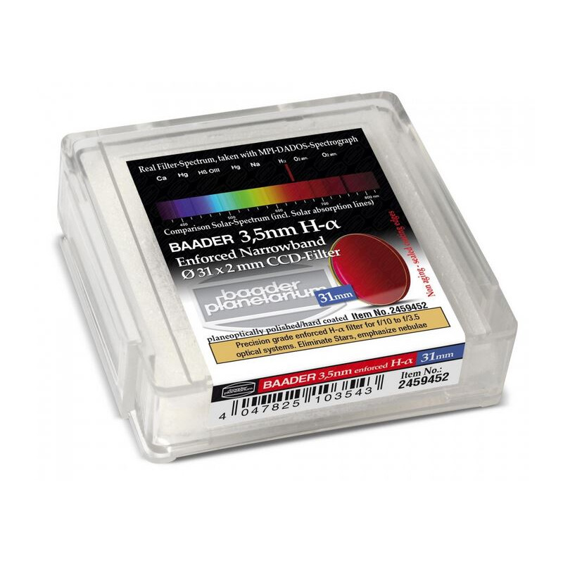 Baader Filtre Filtru CCD Ultra-Narrowband 3,5nm H-alpha 31mm