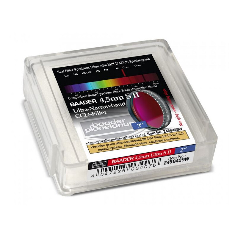 Baader Filtre Ultra-Narrowband 4.5nm S II Filtru CCD 2"