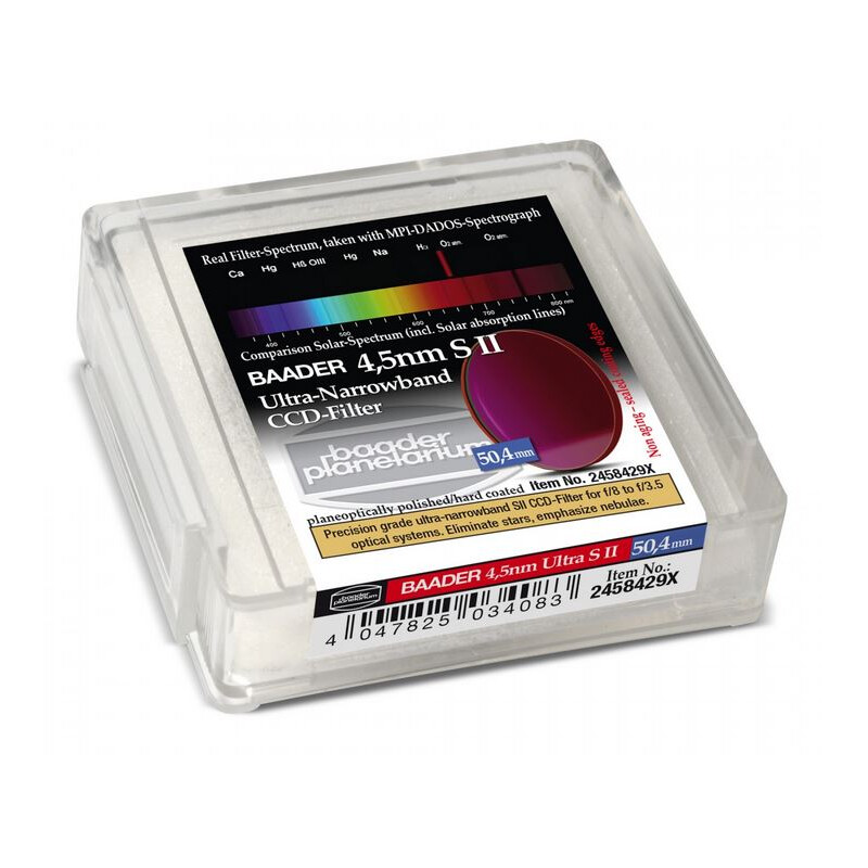 Baader Filtre Filtru S II Ultra-Narrowband 4,5nm 50,4mm