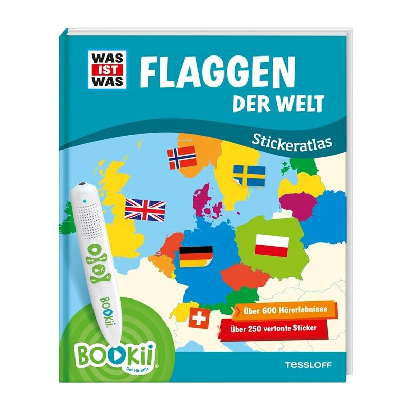 Tessloff-Verlag WAS IST WAS BOOKii Flaggen der Welt (Stickeratlas)