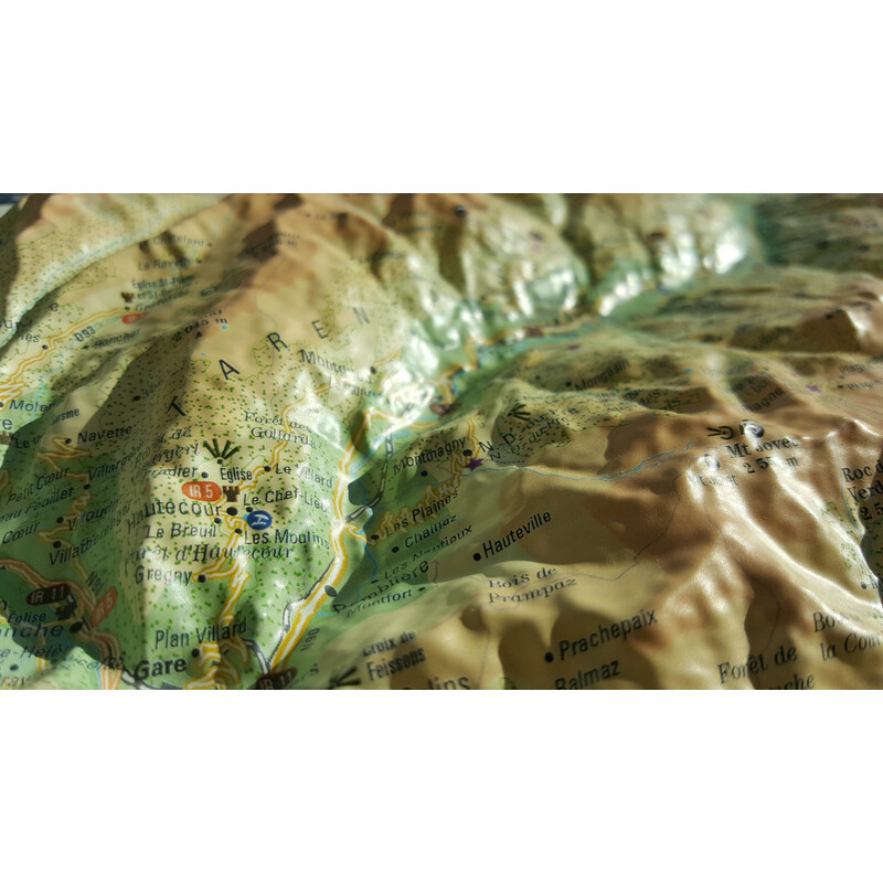 3Dmap Harta regionala La Vanoise