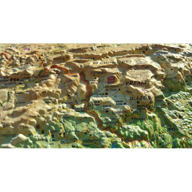 3Dmap Harta regionala Le Var