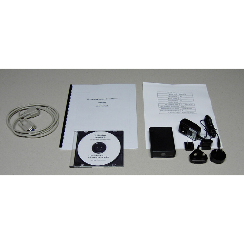 Unihedron Fotometru Sky Quality Meter SQM cu Lentile și RS232