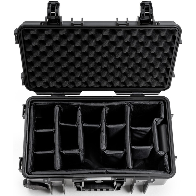 B+W Tip 6600 negru/ Compartimente interioare variabile