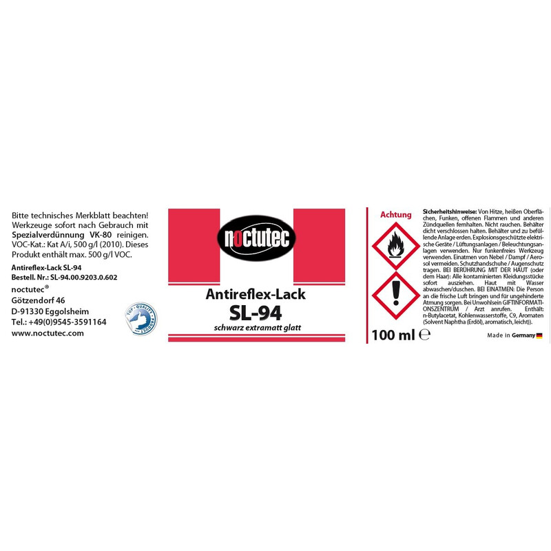 noctutec Lac Antireflex SL-94 neted 100ml