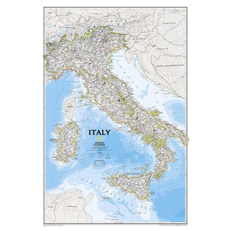 National Geographic Harta Italia