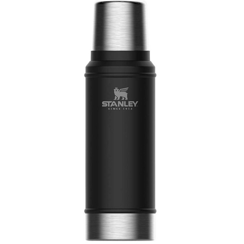 Stanley Sticlă vidată Classic de 0,75 litri neagră