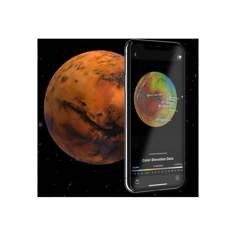 AstroReality Glob in relief MARS Pro