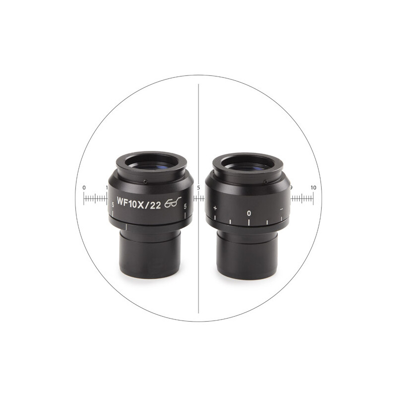 Euromex Ocular de măsurare NZ.6210-CM, 10x/22 mm SWF, micrometru, reticul, (Nexius EVO)