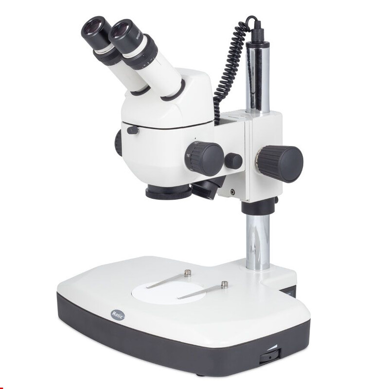 Motic Stereo microscop zoom K-500 L, Binocular, CMO, Lumina reflectată și transmisă, 6x-40x