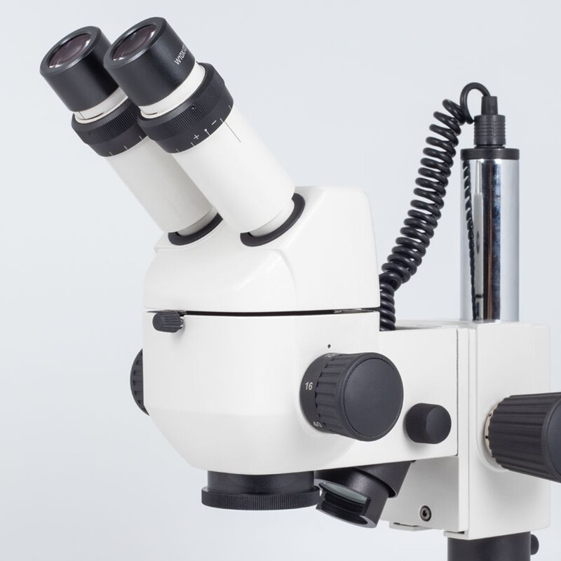 Motic Stereo microscop zoom K-500 L, Binocular, CMO, Lumina reflectată și transmisă, 6x-40x
