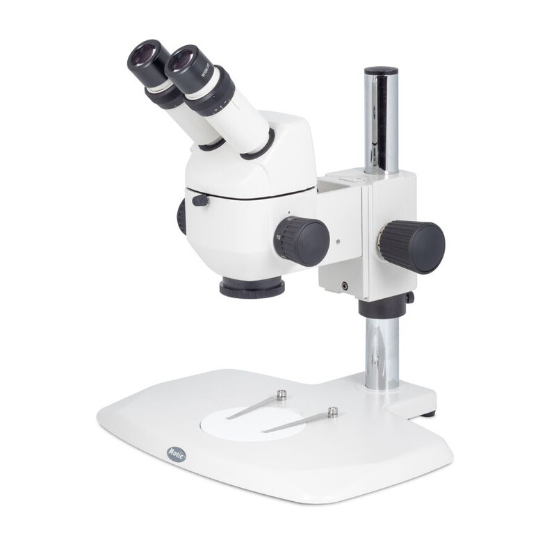 Motic Microscop stereo cu zoom K-500P, Binocular, CMO, fără Iluminare, 6x-40x