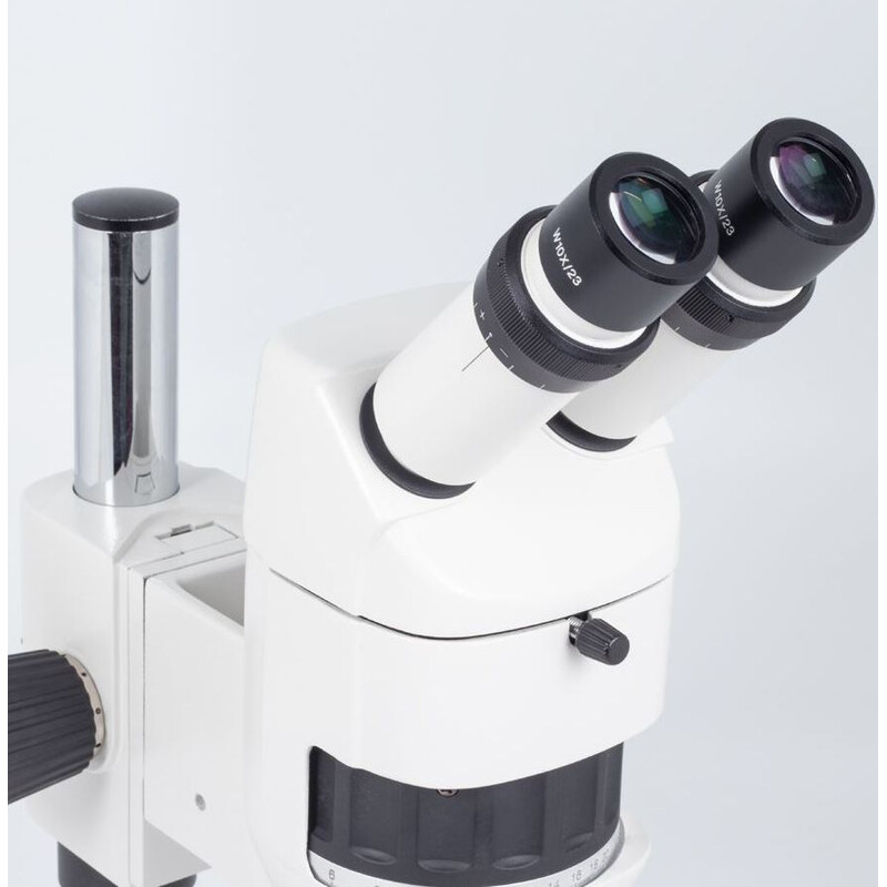 Motic Microscop stereo cu zoom K-700P, Binocular, CMO, fără Iluminare, 10x-52x
