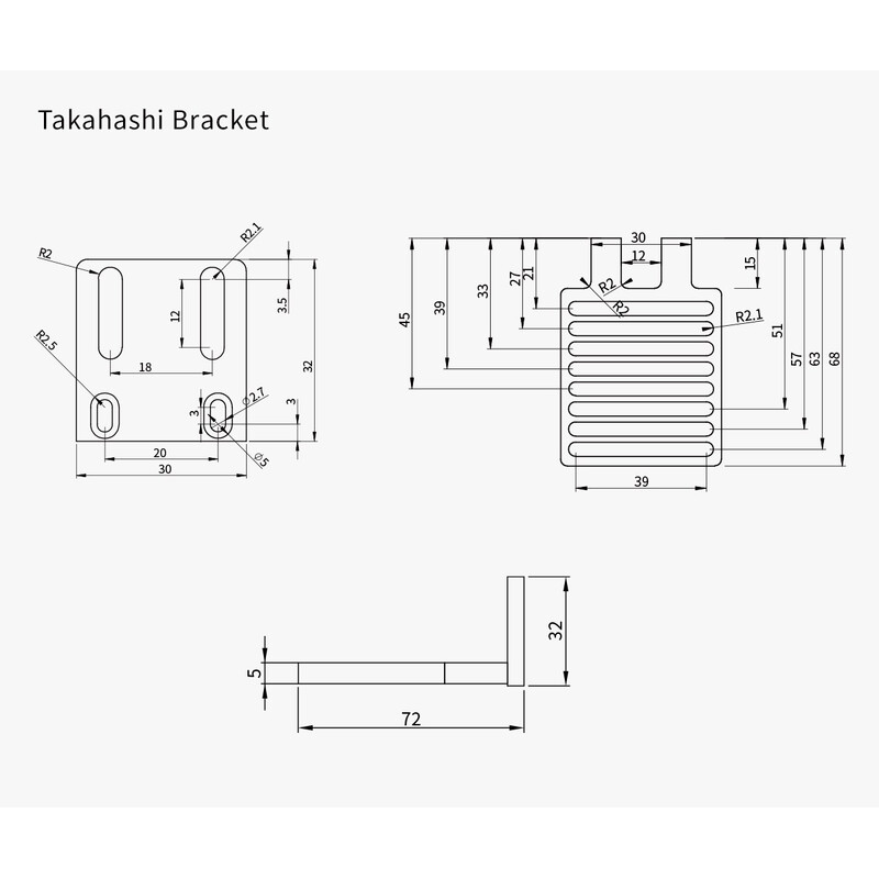 ZWO Kit de montare a motorului EAF pentru Takahashi, Skywatcher Esprit, Vixen VC200L