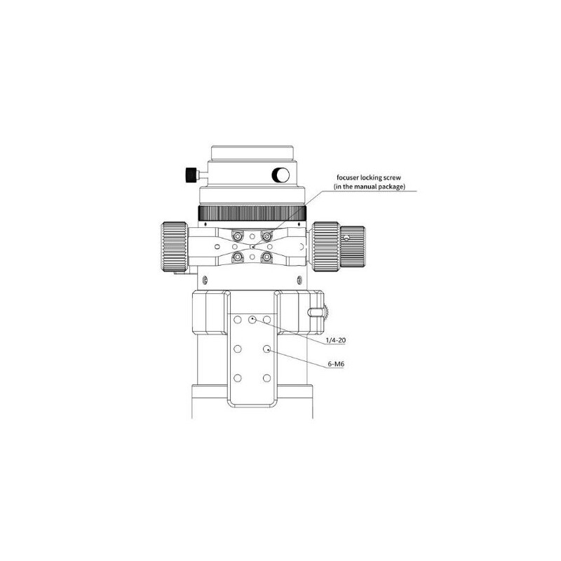 Sharpstar Refractor apochromat AP 61/270 EDPH III OTA