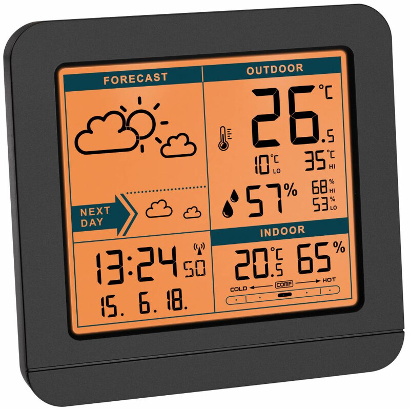 TFA Statie meteo Sky radio negru