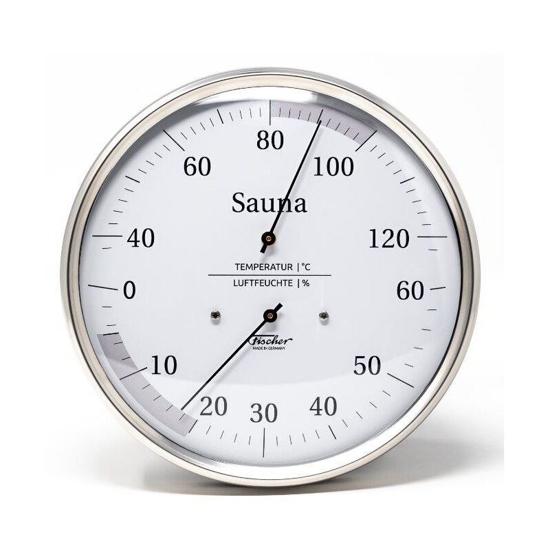 Fischer Statie meteo Termohigrometru pentru saună 130 mm