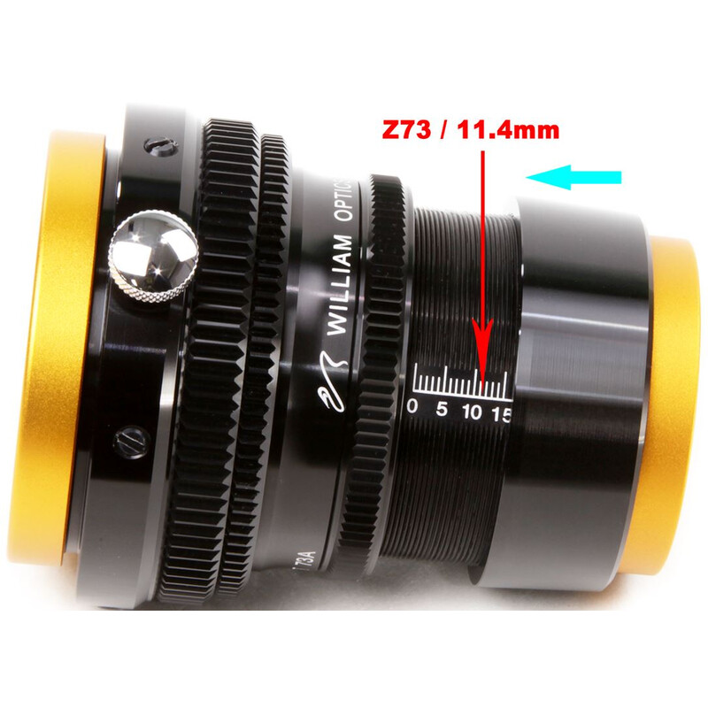 William Optics Flattener Flat73A pentru ZenithStar 73