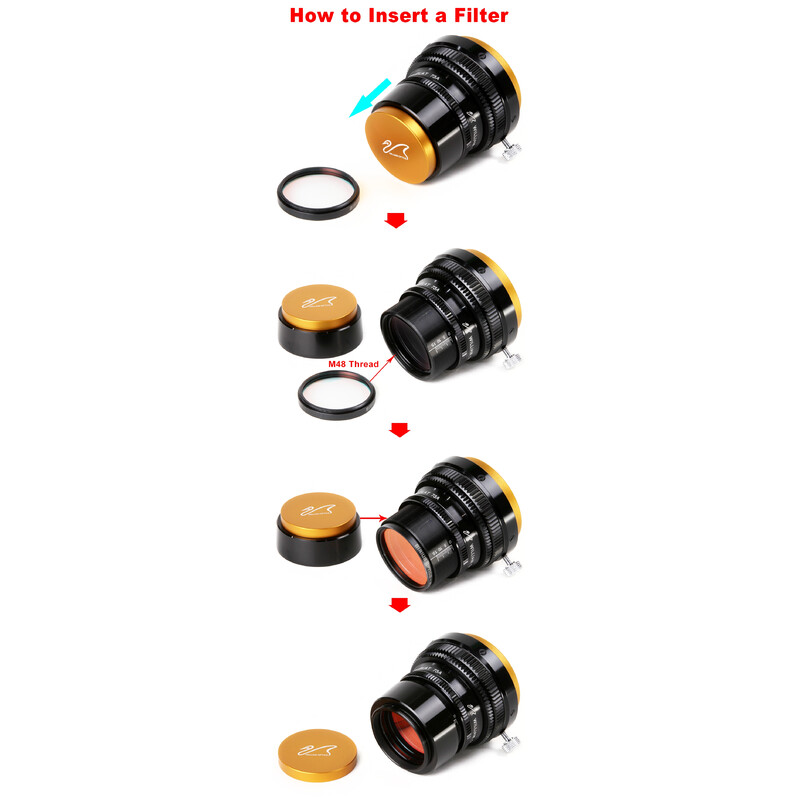 William Optics Flattener Flat73A pentru ZenithStar 73