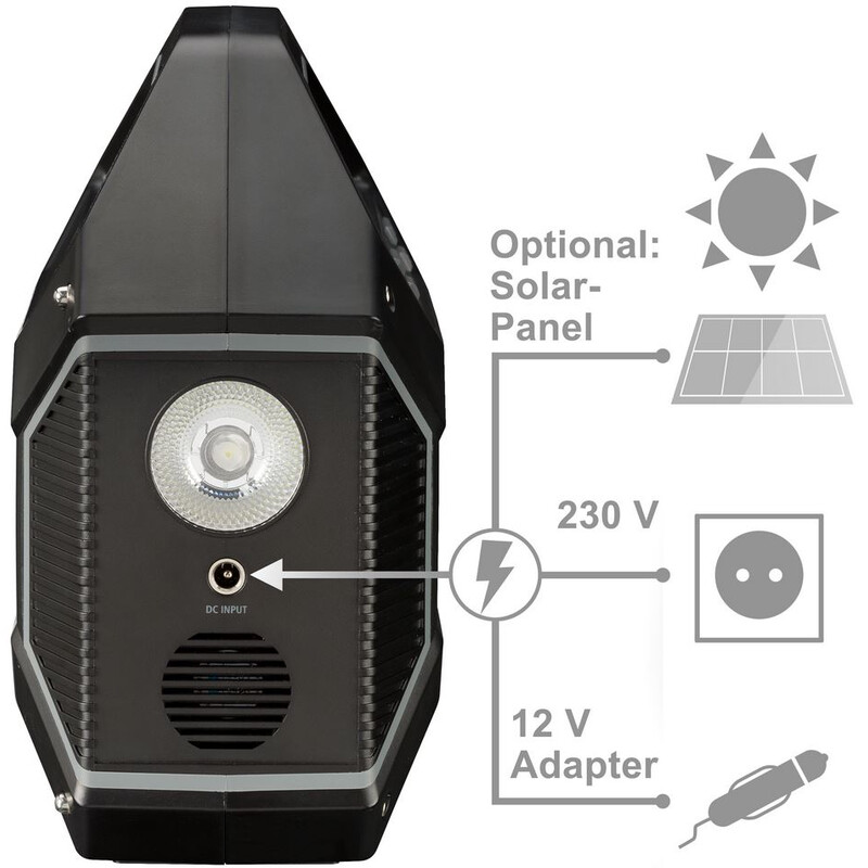 Bresser Stație de alimentare Mobile 100 Watt + Încărcător solar 40 Watt