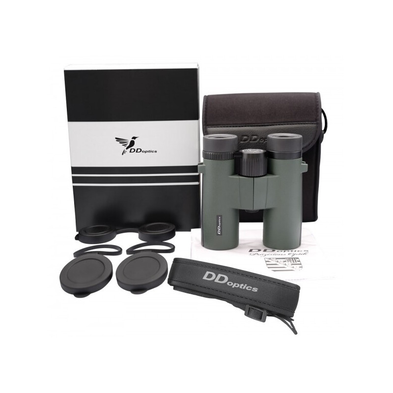 DDoptics Binoclu Kolibri 10x33 Gen. 3 green