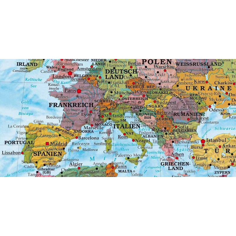 freytag & berndt Harta lumii World map political XXL