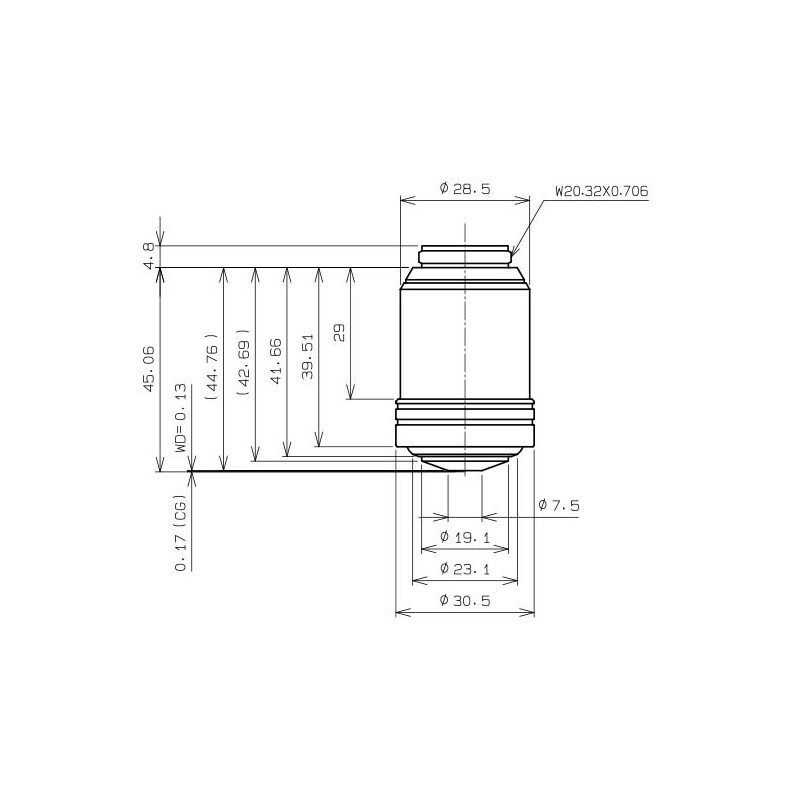 Evident Olympus obiectiv UPLXAPO100XO, 100x, plan, apochro