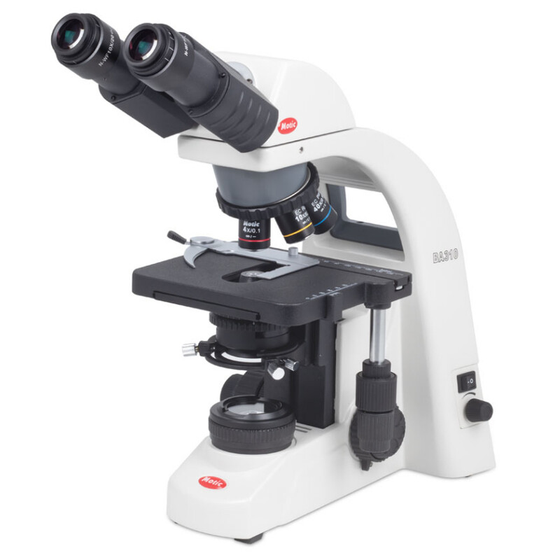 Motic Microscop BA310, LED, 40x-400x (fără 100x), bino
