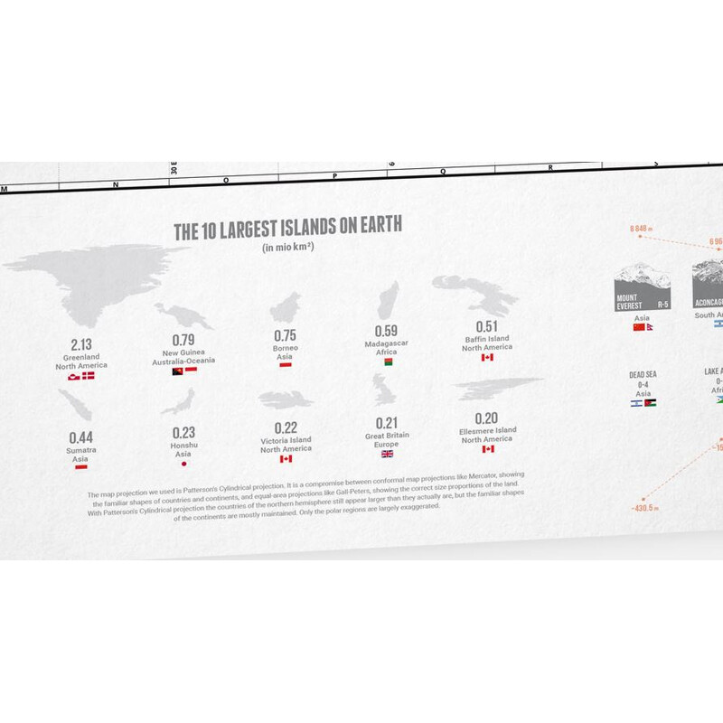 Marmota Maps Harta lumii Explore the World 100x70cm