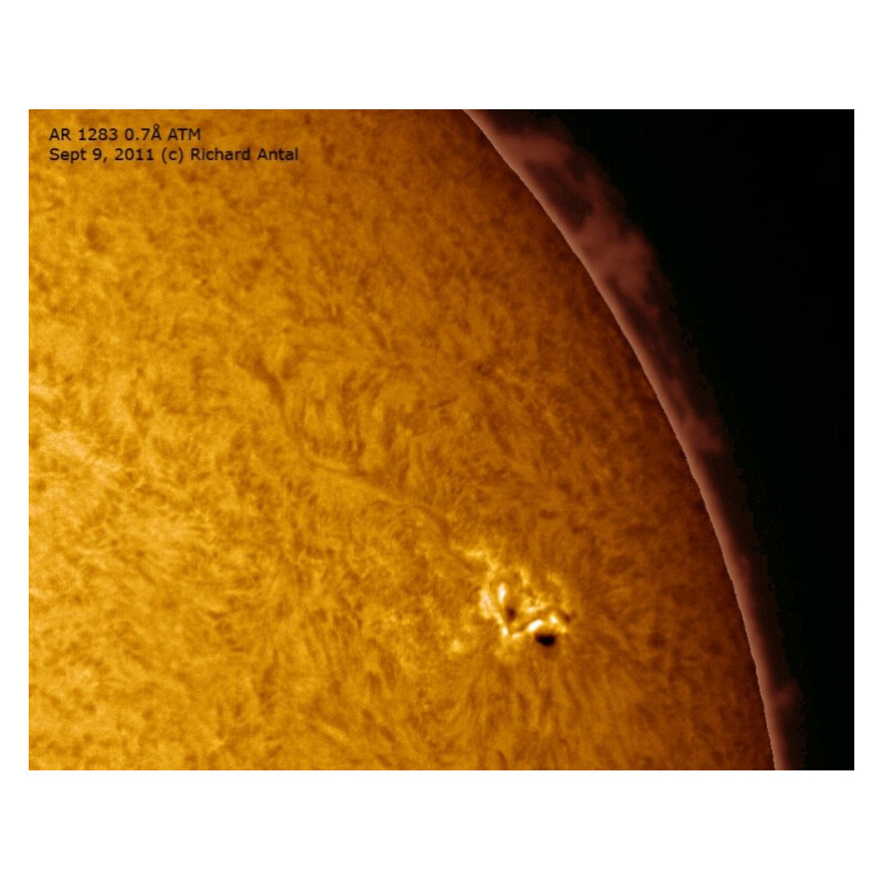 DayStar Telescop solar ST 127/1462 SR Carbon OTA