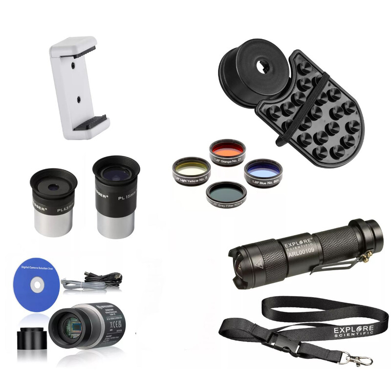 Bresser Telescop AC 102/1000 Messier Hexafoc EXOS-2 GoTo SET