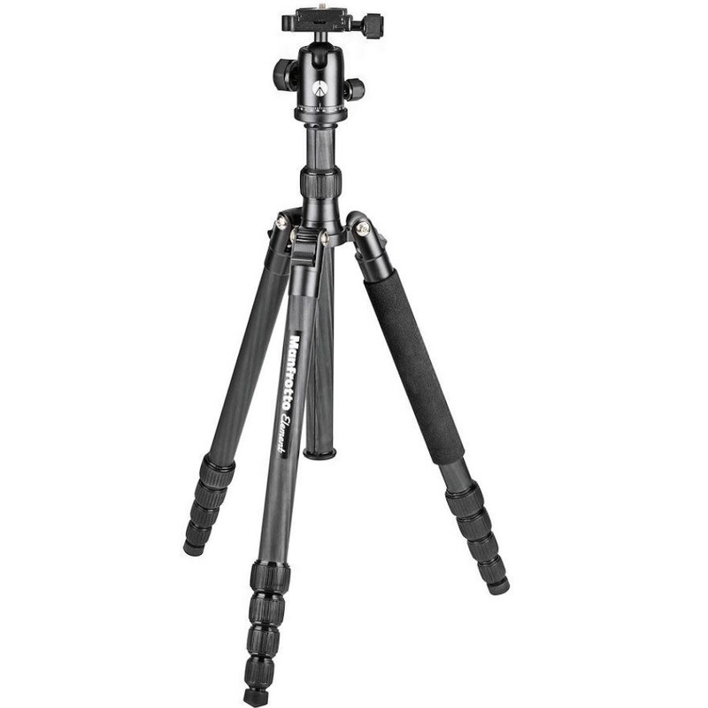 Manfrotto Trepied din carbon Element Traveller mare cu cap cu bila