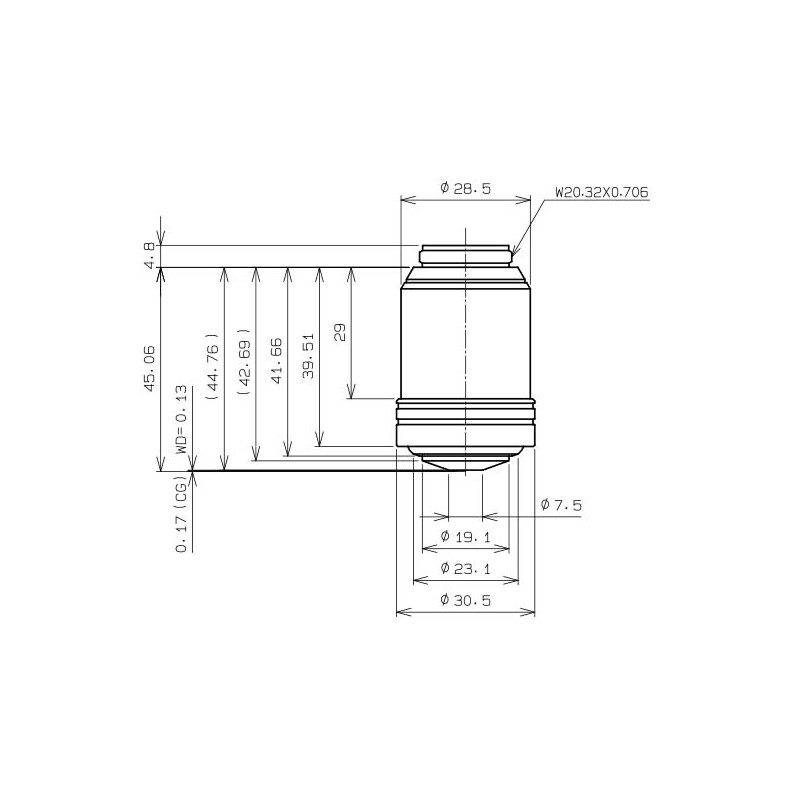 Evident Olympus obiectiv UPLXAPO100XOPH, 100x, plan, apochro, ph