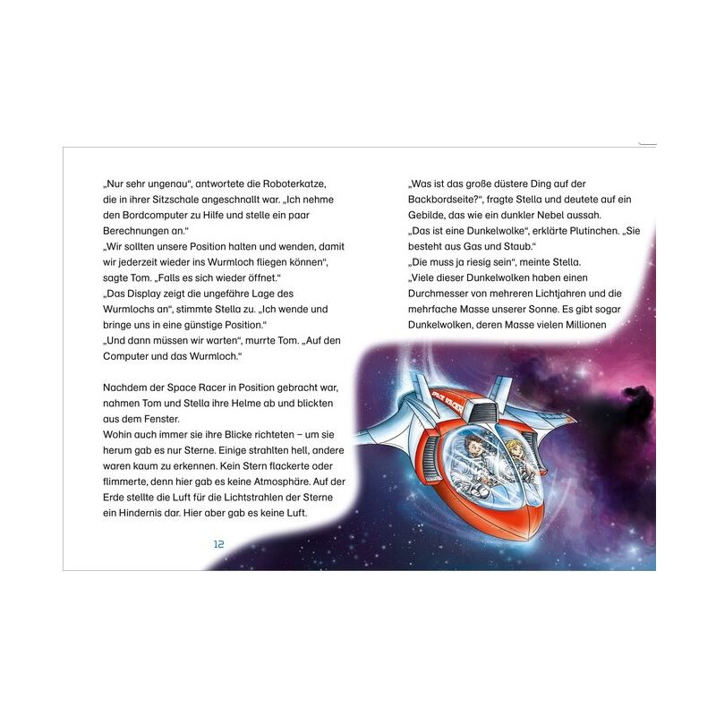 Tessloff-Verlag Der kleine Major Tom. Band 10: Im Sog des schwarzen Lochs